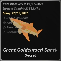 Great Goldcursed Shark