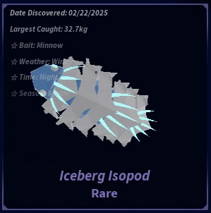 Iceberg Isopod