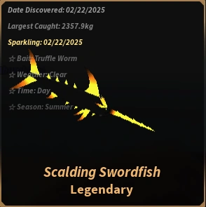 Scalding Swordfish