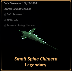 Small Spine Chimera